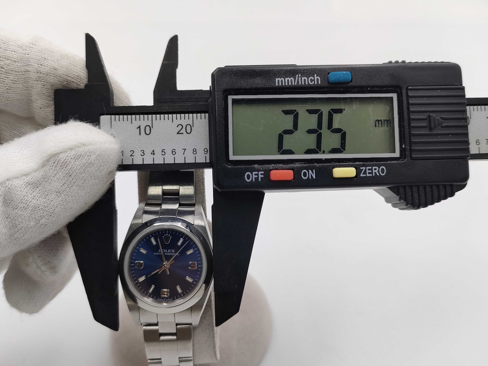 ROLEX 76080 K885726 Blue Dial Women's Watch