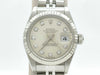 ROLEX 69174G T161527 Silver Dial Women's Watch