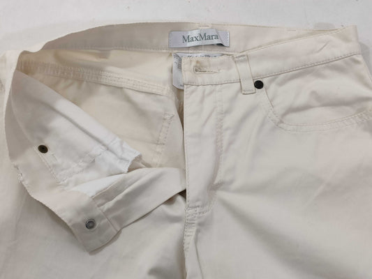 MaxMara □MAX MARA White Pants Pants
