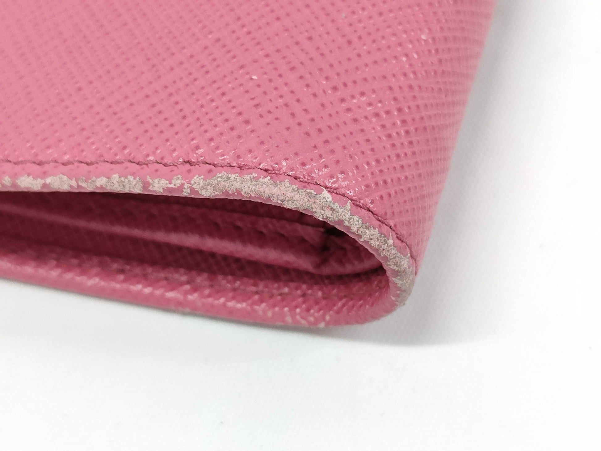 PRADA pink wallet