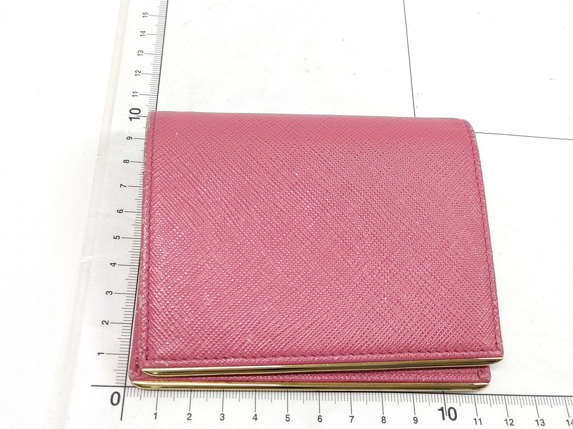 PRADA pink wallet
