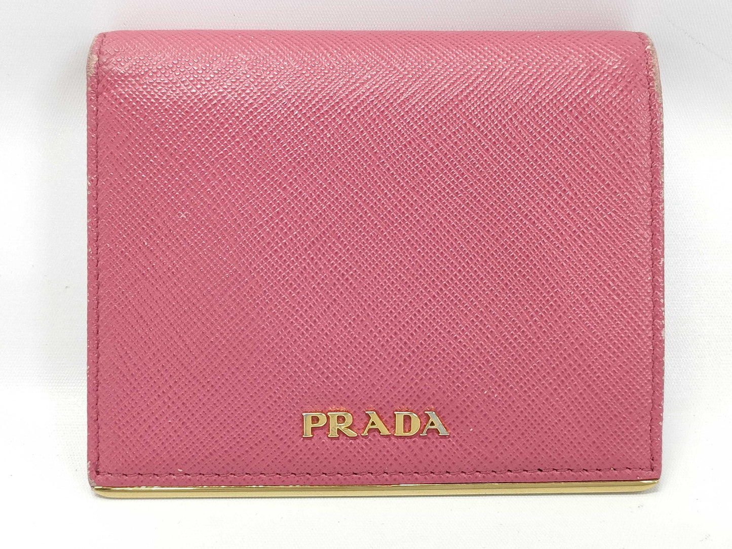 PRADA pink wallet