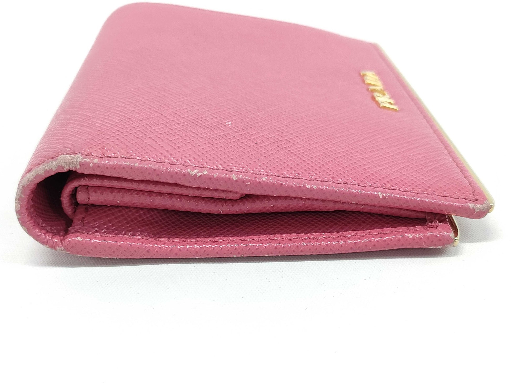PRADA pink wallet