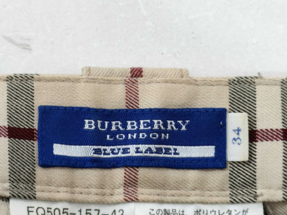 BURBERRY □BURBERRY Check Pants Pants