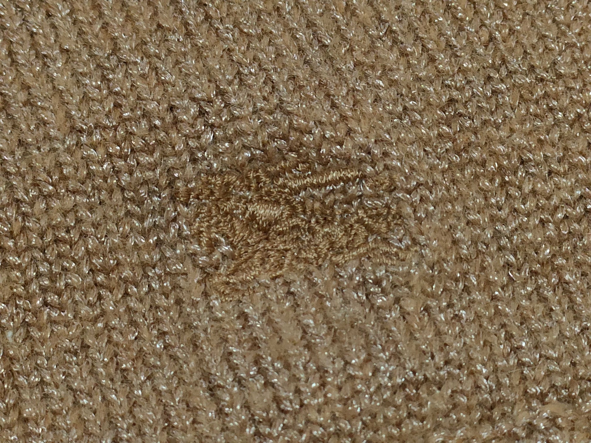 BURBERRY Blue Label? BURBERRY Knit Short Top in Cream Brown