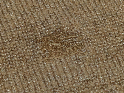 BURBERRY Blue Label? BURBERRY Knit Short Top in Cream Brown