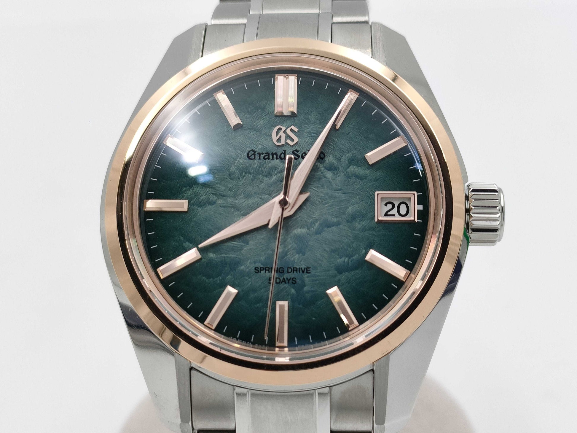 SEIKO SLGA034 9RA2-0AH0 017/100 Green Dial Men's Watch