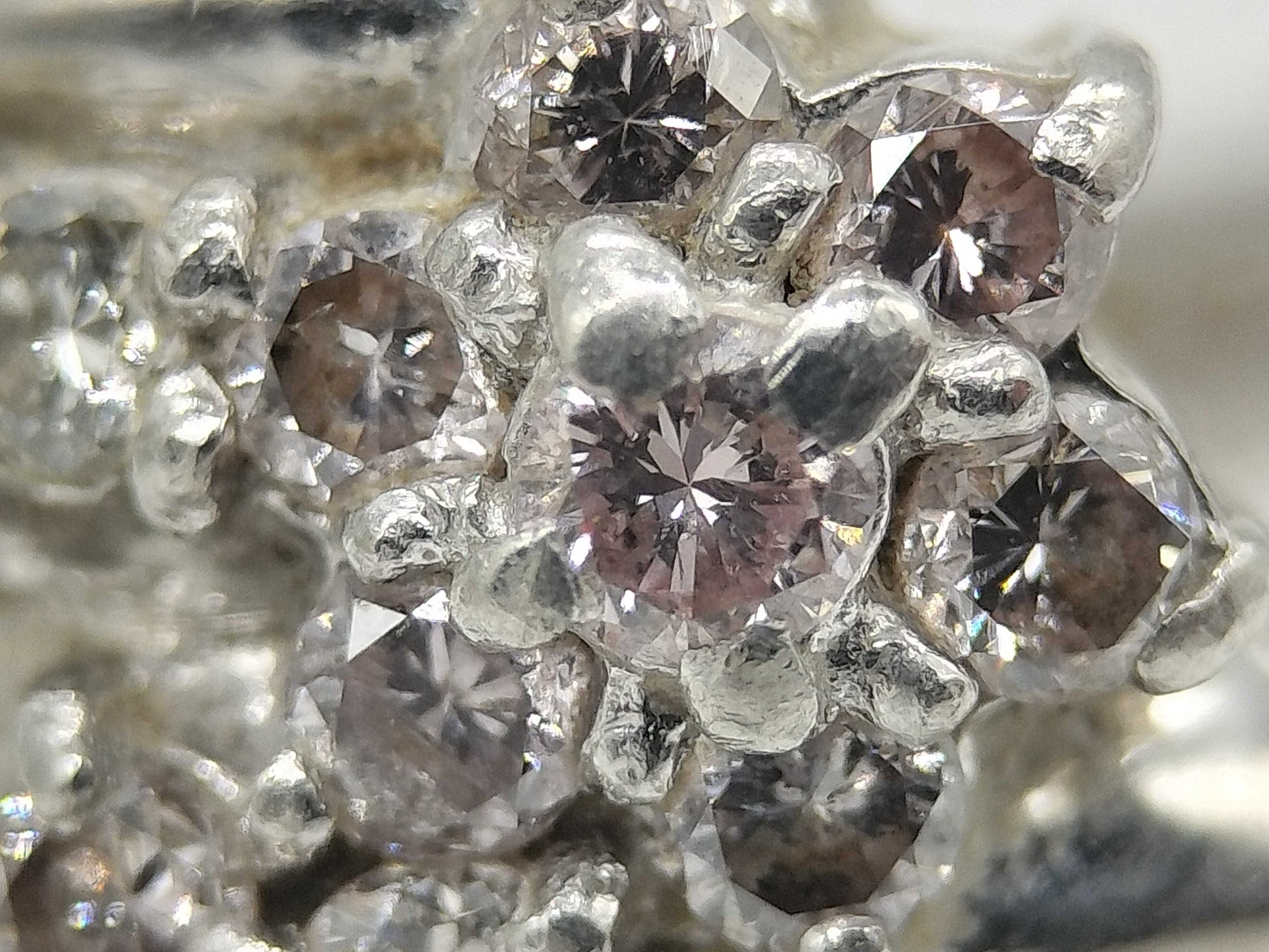 D0.37ct/0.24ct Pt900 9.0g Ring 