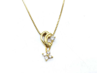 D0.30ct K18 4.2g Necklace 