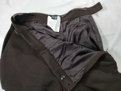 CHANEL Coco Mark Coco Mark/Pants Brown Pants