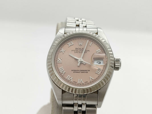 ROLEX 79174 P703917 Pink Dial Jubilee Bracelet Women's Watch