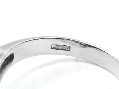 D0.40ct Pt900 5.6g Ring 