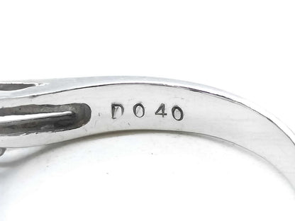 D0.40ct Pt900 5.6g Ring 