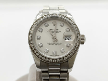 ROLEX 179136G K556526 President Bracelet Women's Watch
