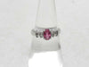 R0.81ct D0.29ct Pt900 4.8g Ring 