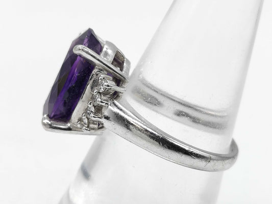 TASAKI AM5.82ct D0.14ct Pt900 8.7g Ring 