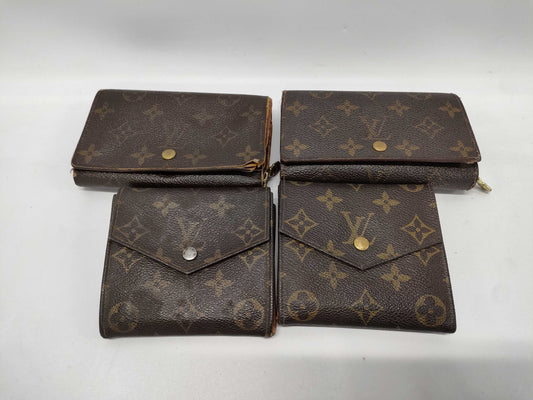 LOUIS VUITTON Monogram Wallet*4 Wallet