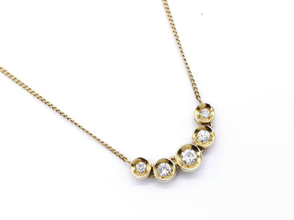 D0.50ct K18 5.4g Necklace 