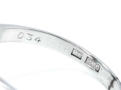 Jade D0.34ct Pt850 6.3g Ring 