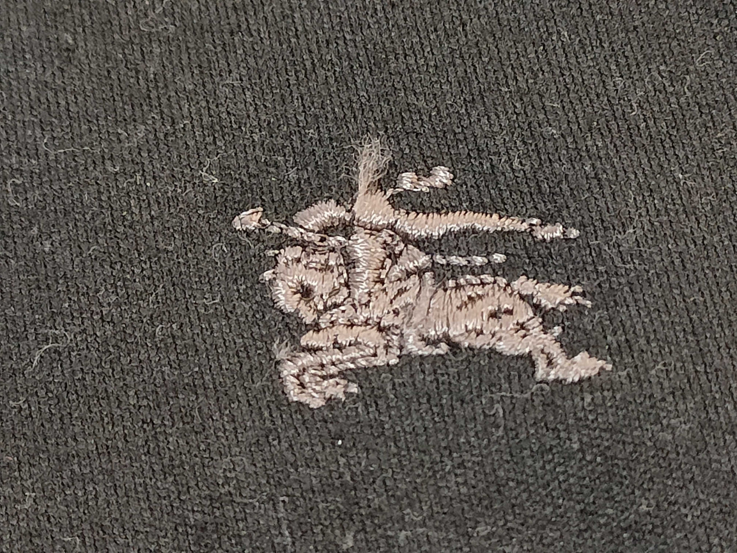 BURBERRY BLUE LABEL □BURBERRY BLUE LABEL Tops Zip Black Tops