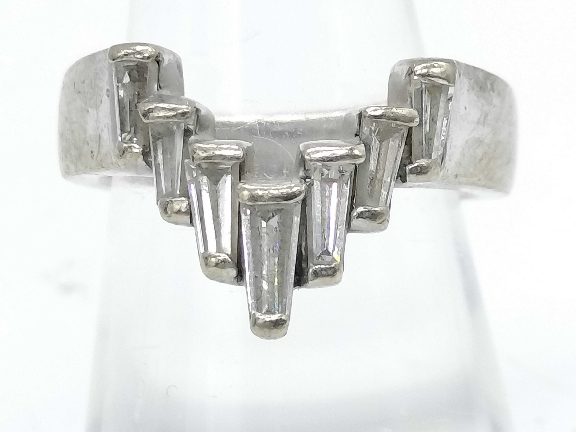 D1.01ct K18WG 9.1g Ring 