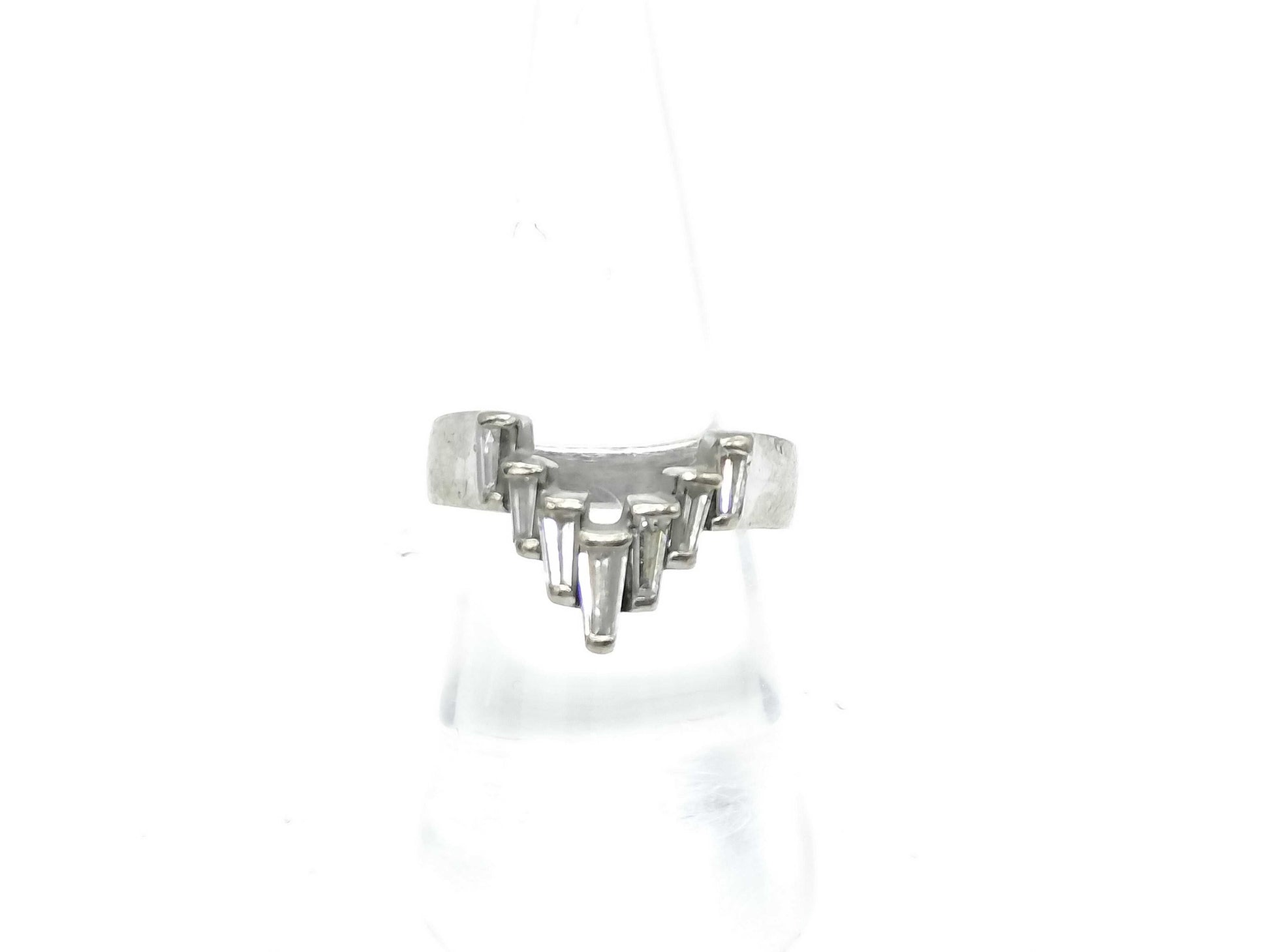 D1.01ct K18WG 9.1g Ring 