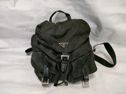 PRADA Nylon Backpack Black Rucksack