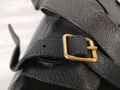 GUCCI Bamboo Suede Rucksack