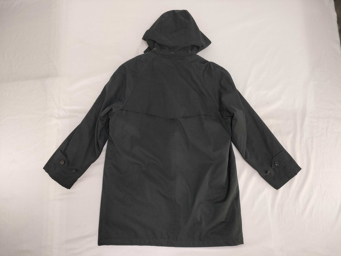 BURBERRY Hooded Coat with Check Lining