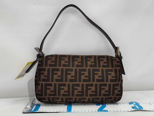 FENDI Zucca Mamma Bucket Shoulder Bag