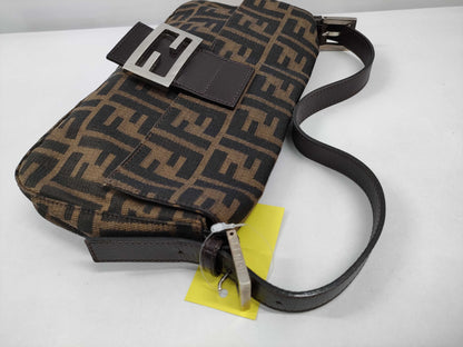 FENDI Zucca Mamma Bucket Shoulder Bag