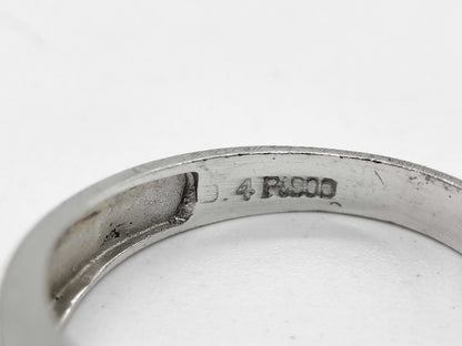 D0.4ct Pt900 3.1g Ring 