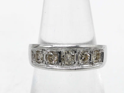 D0.4ct Pt900 3.1g Ring 