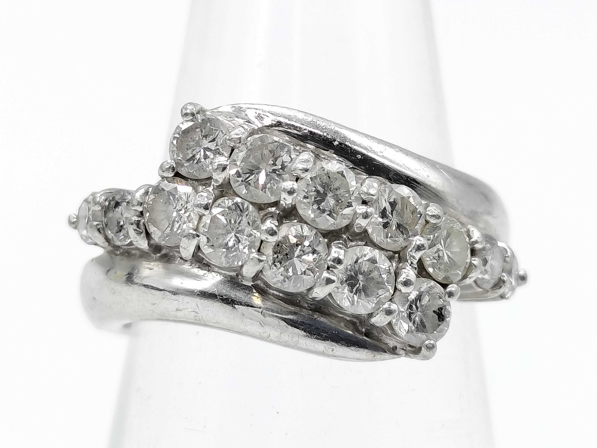 D1.04ct Pt900 5.2g Ring 