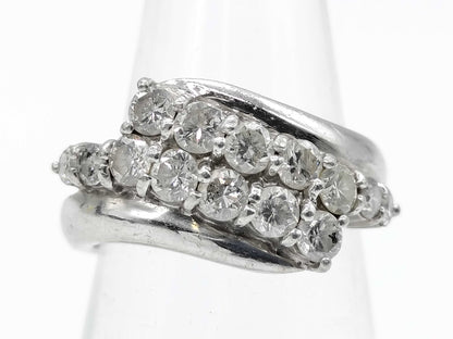 D1.04ct Pt900 5.2g Ring 