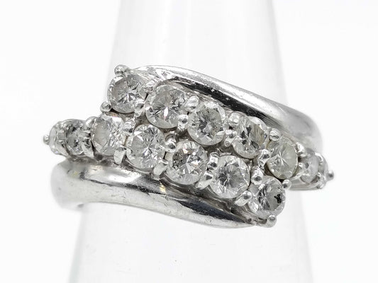 D1.04ct Pt900 5.2g Ring 