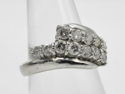 D1.04ct Pt900 5.2g Ring 