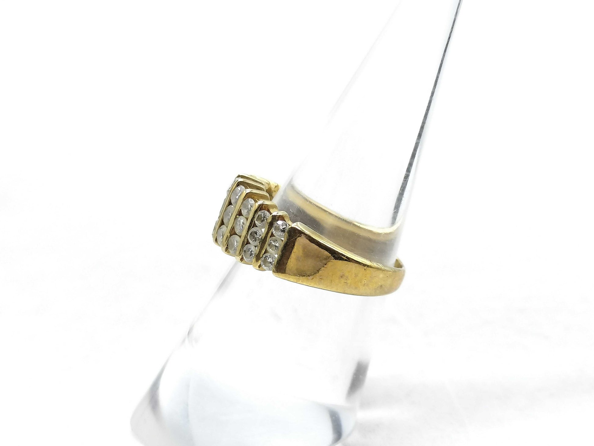 D1.08ct K18 5.2g Ring 