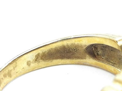 D1.08ct K18 5.2g Ring 