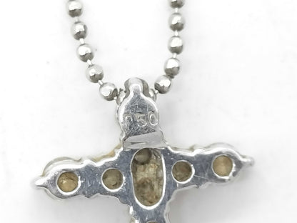 D0.50ct Pt850 3.6g Necklace 