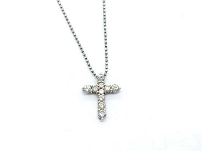 D0.50ct Pt850 3.6g Necklace 