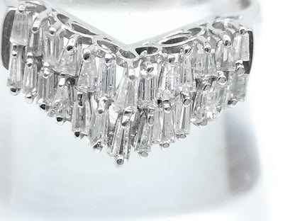 D0.50ct Pt900 3.9g Ring 