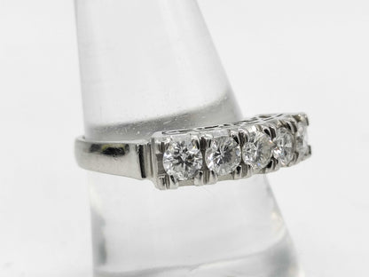 D1.00ct Pt900 6.8g Ring 
