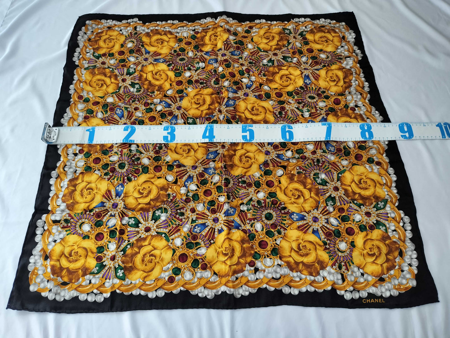 CHANEL CHANEL Accessory Pattern Scarf Scarf