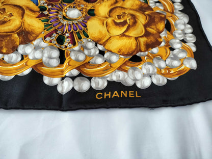 CHANEL CHANEL Accessory Pattern Scarf Scarf