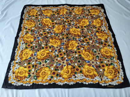 CHANEL CHANEL Accessory Pattern Scarf Scarf