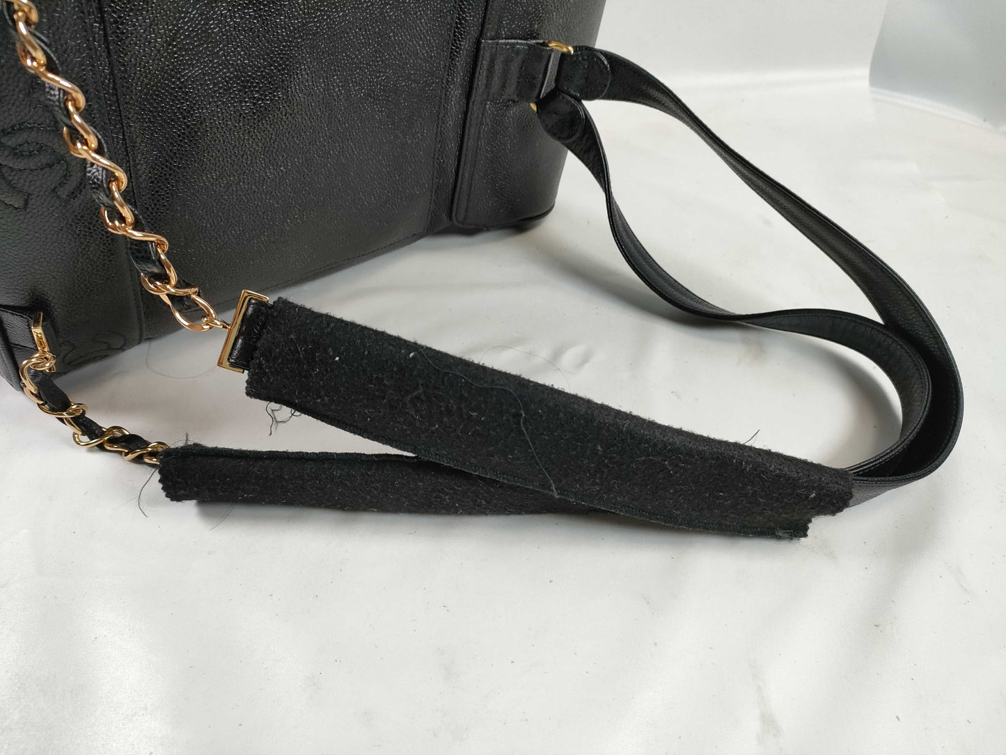 CHANEL Caviar Skin Coco Mark Backpack, No. 4