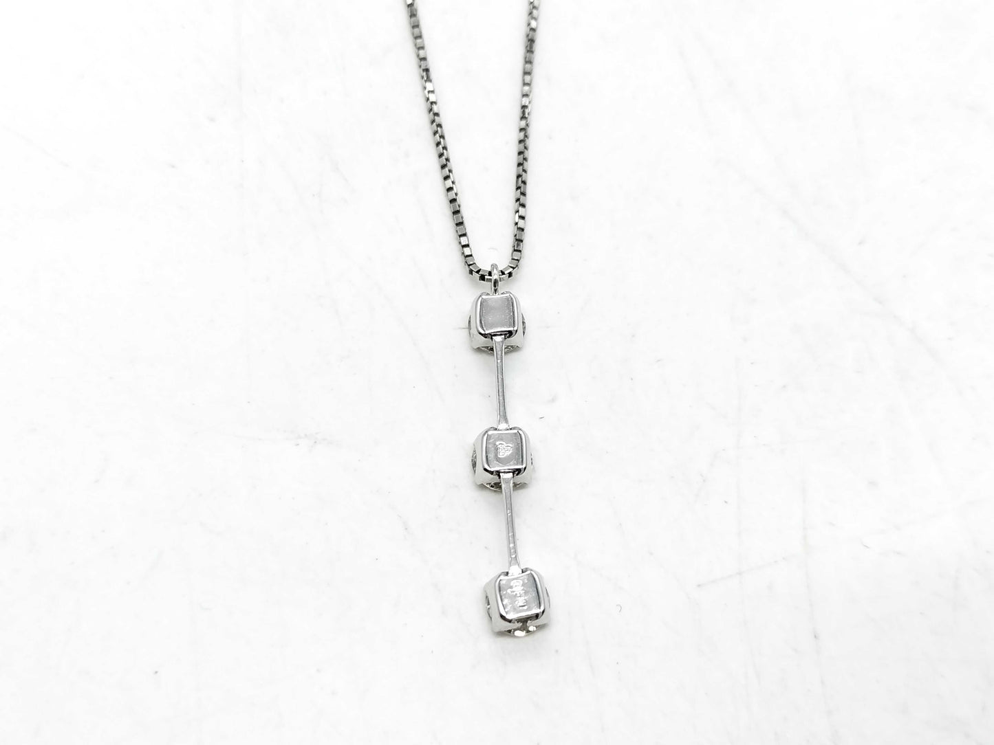 D0.50ct Pt850 2.7g Necklace 