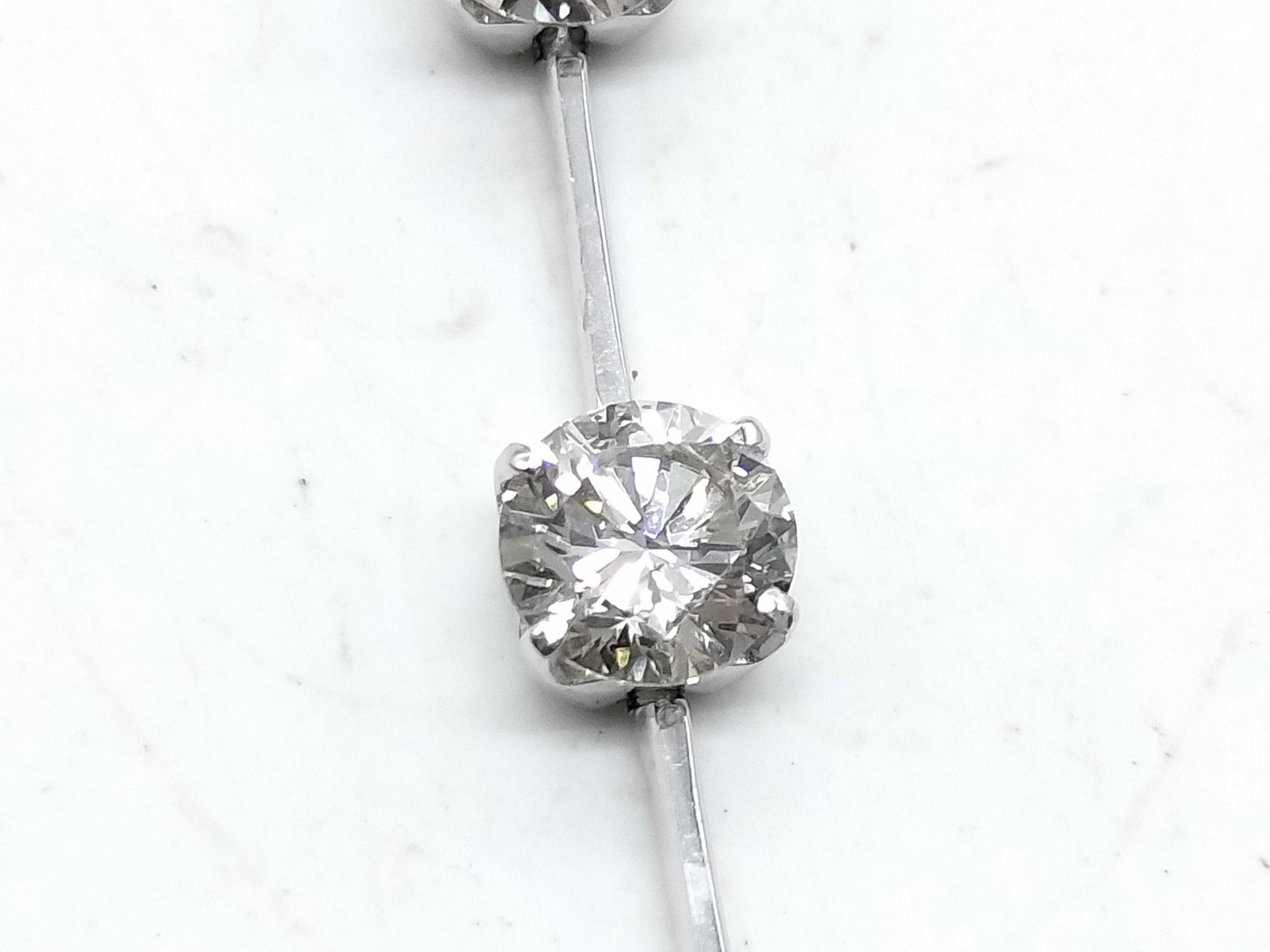 D0.50ct Pt850 2.7g Necklace 