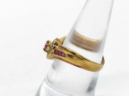 Ruby and Diamond 18K 3.5g Ring 
